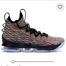 NIKE LEBRON 15 BASKETBALL SHOES YOUTH SIZE 5.5 FITS WOMEN'S SIZE 6