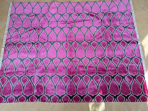 Art deco floral velvet - art,