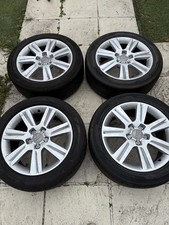 Set of 17" Audi Wheels (5x112 PCD) with good tyres, Fits A4, A5, A6, A7 & A8