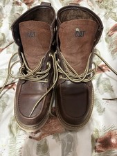 Cat Moc Toe Boots Uk Size 8