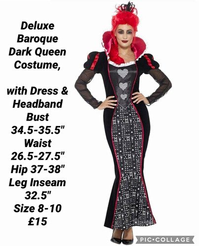 Womens baroque dark queen - womens,