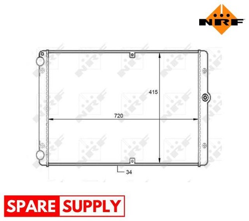 Radiator engine cooling for - engine,