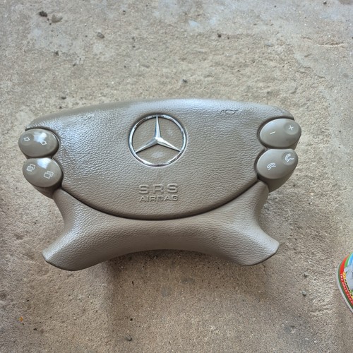 Mercedes 350 cream steering - mercedes, sl