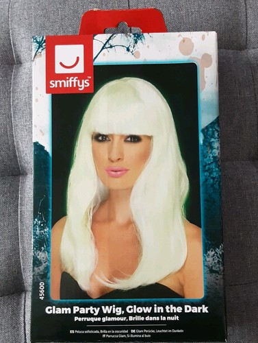 Smiffys wig glow the dark - glow,