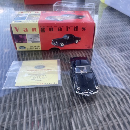Vanguards triumph spitfire - spitfire, mk2