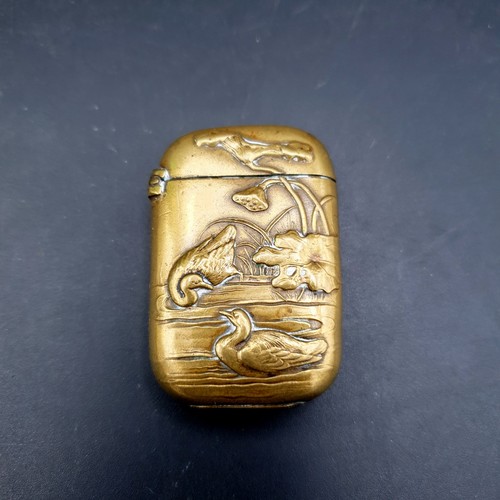Antique japanese meiji brass - japanese,