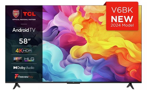 Tcl smart 58v6bk 58 - smart, 4k