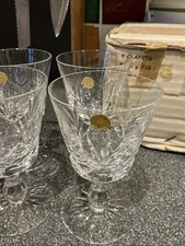 Vintage lead crystal - lead, glasses