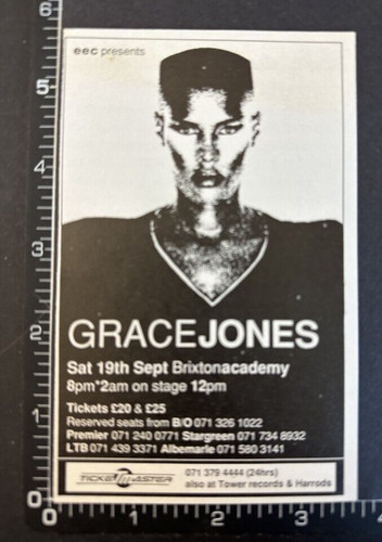 Grace jones brixton academy - jones,