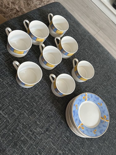 Tea cups and saucers sets - and,