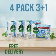 Dettol Cool Soap 100g x4 Bars
