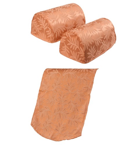 Leaf pattern round - round, caps