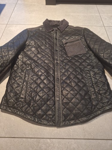 All saints leather quilted - leather,
