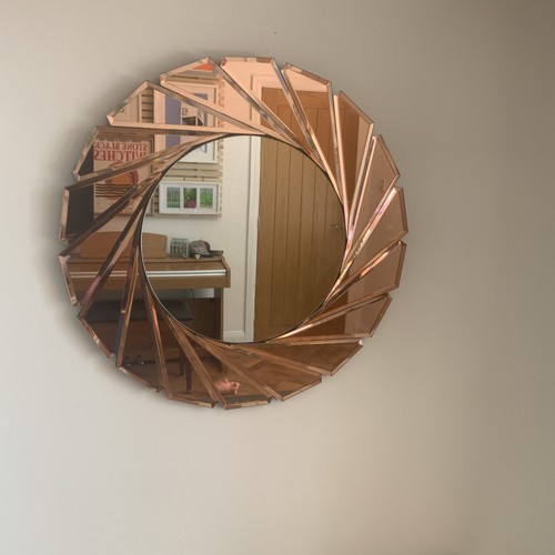 Art deco style wall - style, mirror