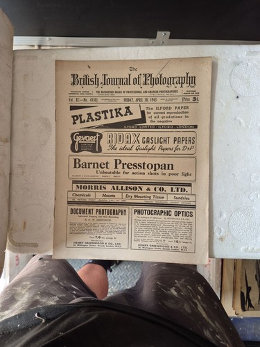Vintage british journal - vintage,