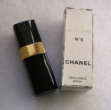 Empty Vintage Chanel No 5 Eau