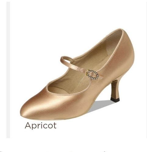 Apricot heel shoes size 3 - heel,