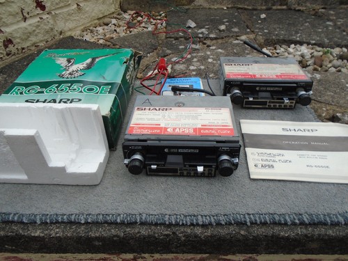 Sharp 6550e radio - sharp, rg-6550e
