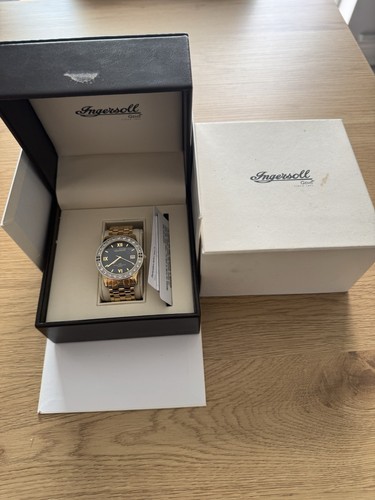 Ingersoll mens gold watch - mens,