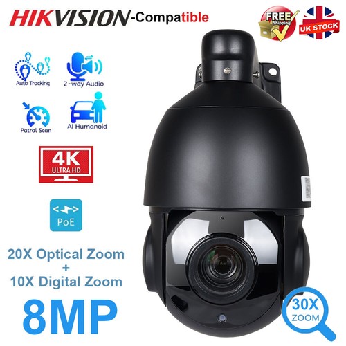 30x zoom 8mp poe - zoom, ptz