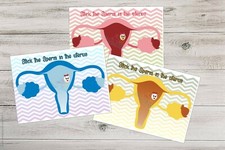 SPERM ATTACK GAME, STICK THE SPERM IN THE UTERUS  BOY,GIRL,UNISEX 20/40 PLAYERS 