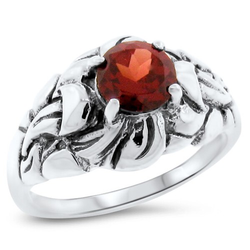 Genuine garnet nouveau antique - genuine,
