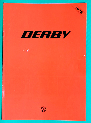 1978 volkswagen derby 1100 - volkswagen, vw