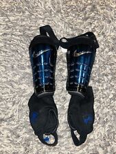 Nike - Hard Case Shinpads - Men - Size: Medium - Black - Authentic - Vintage