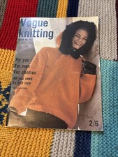 Vintage Vogue Knitting Book
