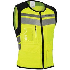 Oxford Utility Bright Top Motorcycle Motorbike Hi Vis Vest - Fluo Yellow