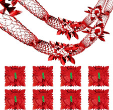 8Pcs Christmas Ceiling