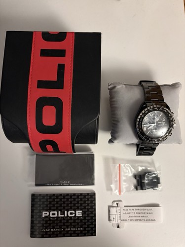 Police chronograph black - police,