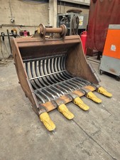Riddle Bucket 100mm Pins Suit 30-35 Ton Excavator. Heavy Duty