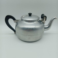 Vintage Swan Brand Aluminium Kettle Teapot 6 Pint