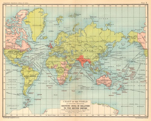 World mercator on - world, mercator's
