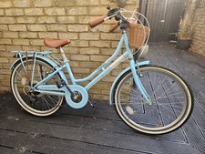 Viking Belgravia Girls Traditional Heritage Bike - Blue (VN549)