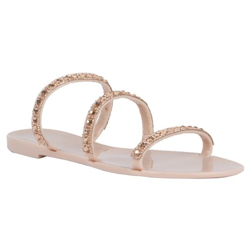 Womens flat sliders sandals - womens,
