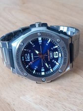 Casio Illuminator Stainless Steel Mens Watch MWA-100H