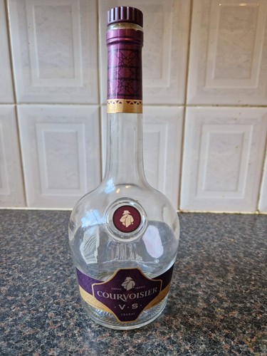 Courvoisier cognac empty - courvoisier,