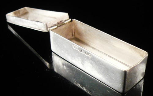 Sterling silver tooth powder - silver,
