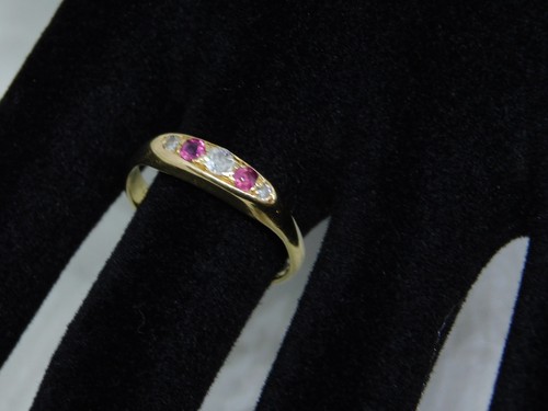18ct vintage style - vintage, ruby