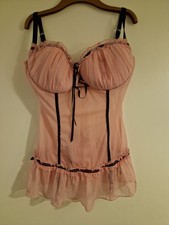 Women's Le Senza Pink Babydoll