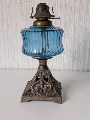 Antique blue glass - antique,