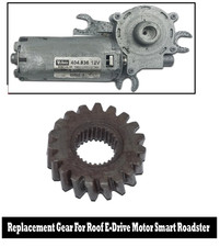 Replacement Metal Gear For Smart Roadster SunRoof E-Drive Motor 452
