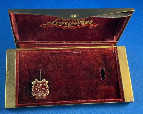 Longines box watch - box, vintage