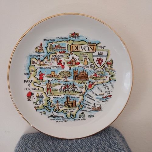 Vintage 1960s devon pictorial - vintage,
