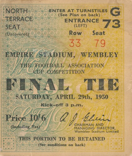 Ticket cup final - ticket:,