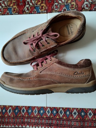 Clarks brown nubuck mens - clarks,