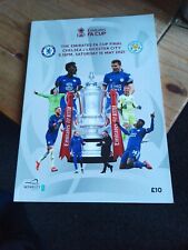 FA CUP FINAL PROGRAMME 2021