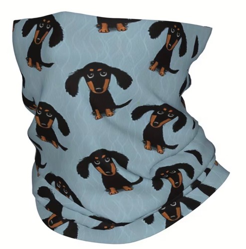 New tubular scarf - new, blue